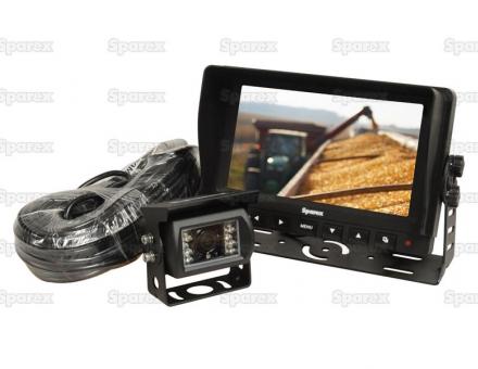Wired Reversing Camera System with 7'' LCD Monitor & Camera